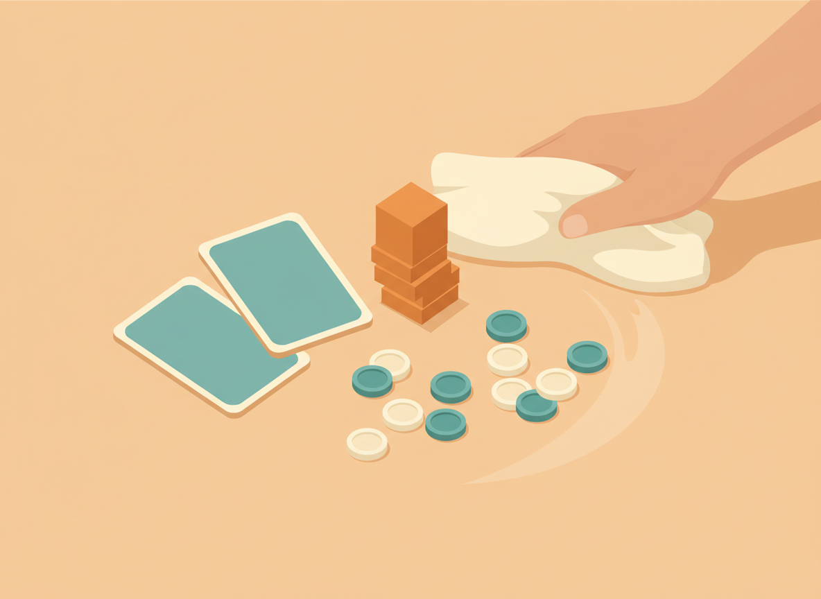 Cómo limpiar y cuidar tus juegos de mesa: guía de mantenimiento